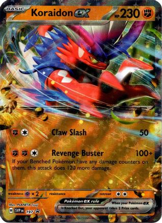 Image of Koraidon ex 197  - Holofoil SV Scarlet & Violet Promo Cards - Promo